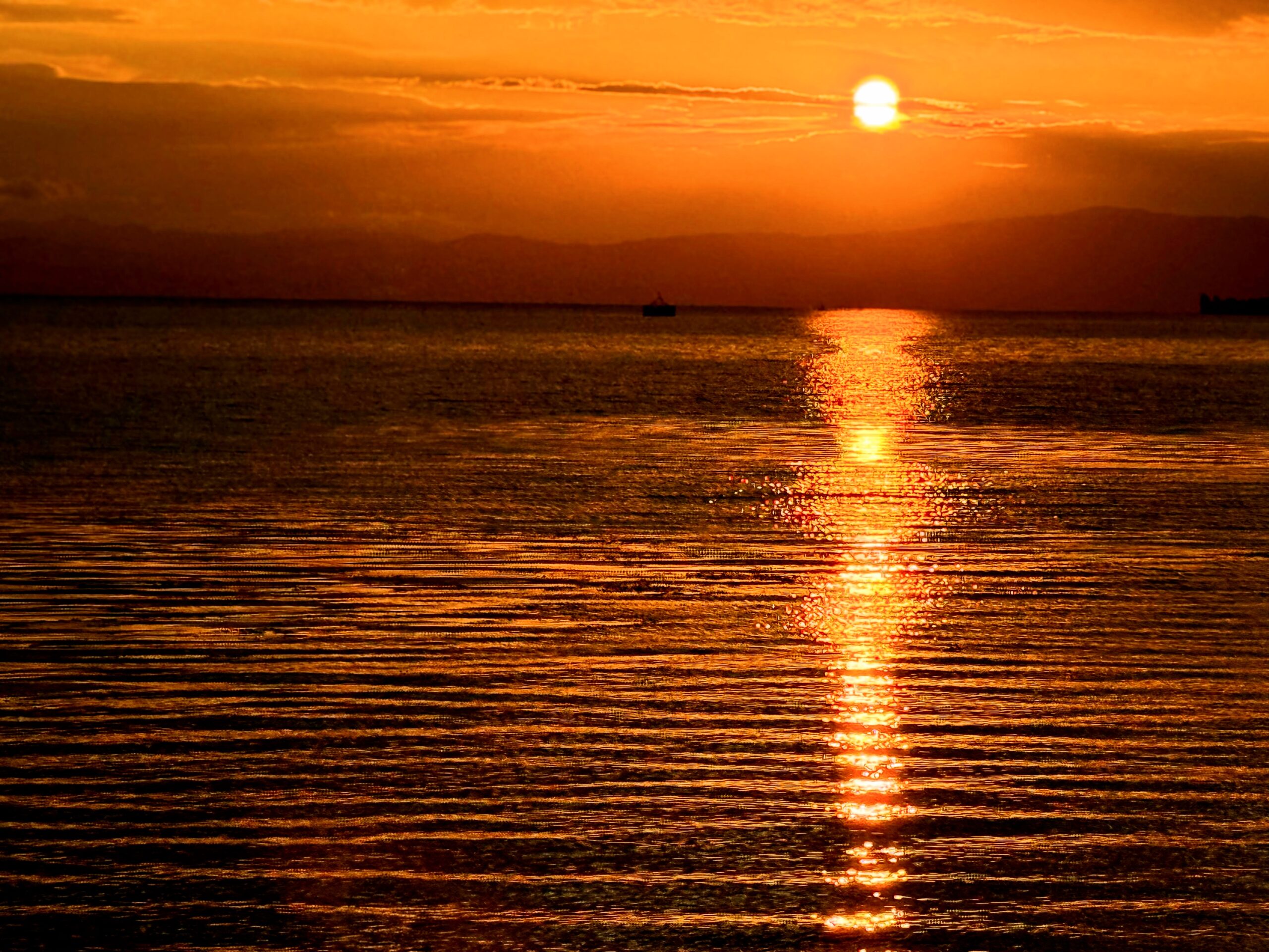 撮りにこんせ‼フォトコンテスト|滋賀・長浜北部|092302_念願の夕焼け